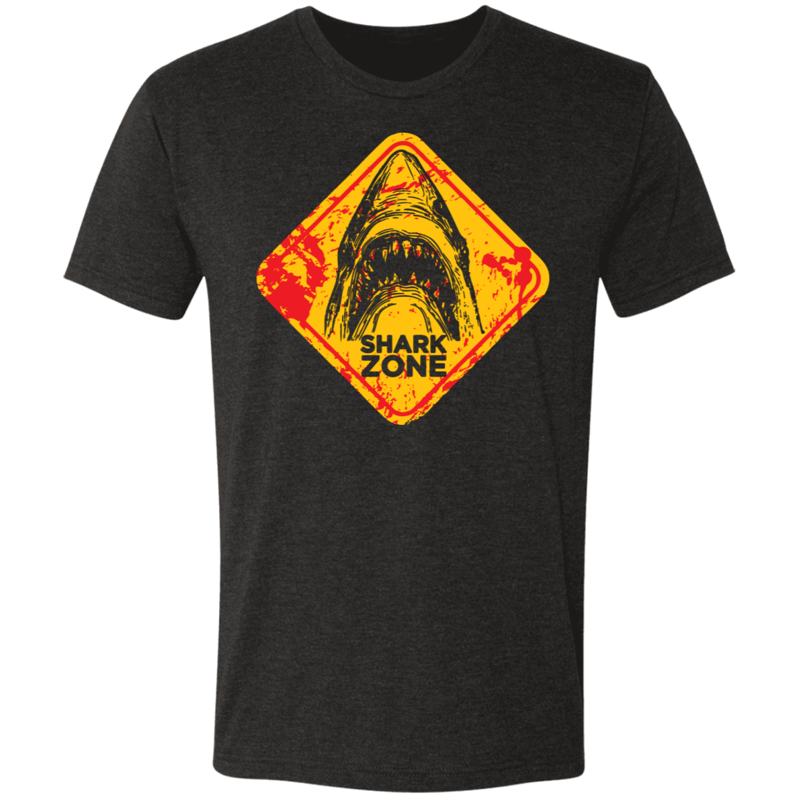 T-Shirts Vintage Black / S Shark Zone Men's Triblend T-Shirt
