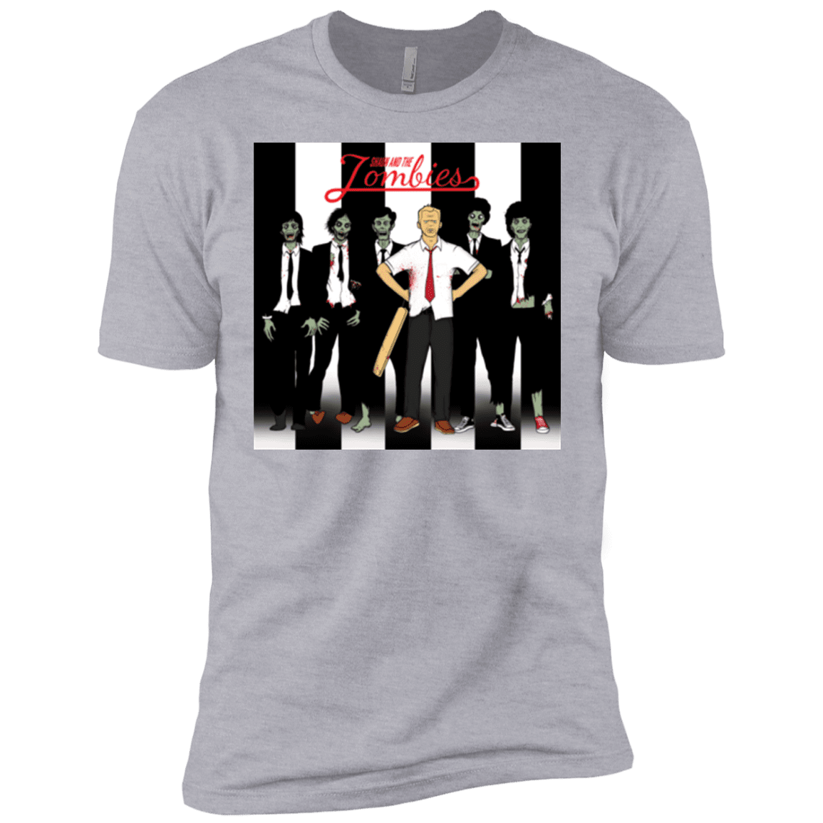T-Shirts Heather Grey / YXS Shaun and the Zombies Boys Premium T-Shirt