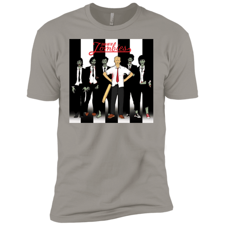 T-Shirts Light Grey / YXS Shaun and the Zombies Boys Premium T-Shirt