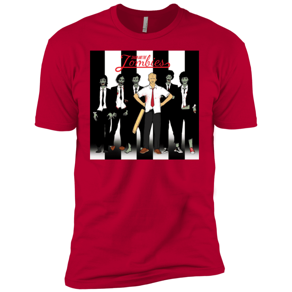 T-Shirts Red / YXS Shaun and the Zombies Boys Premium T-Shirt