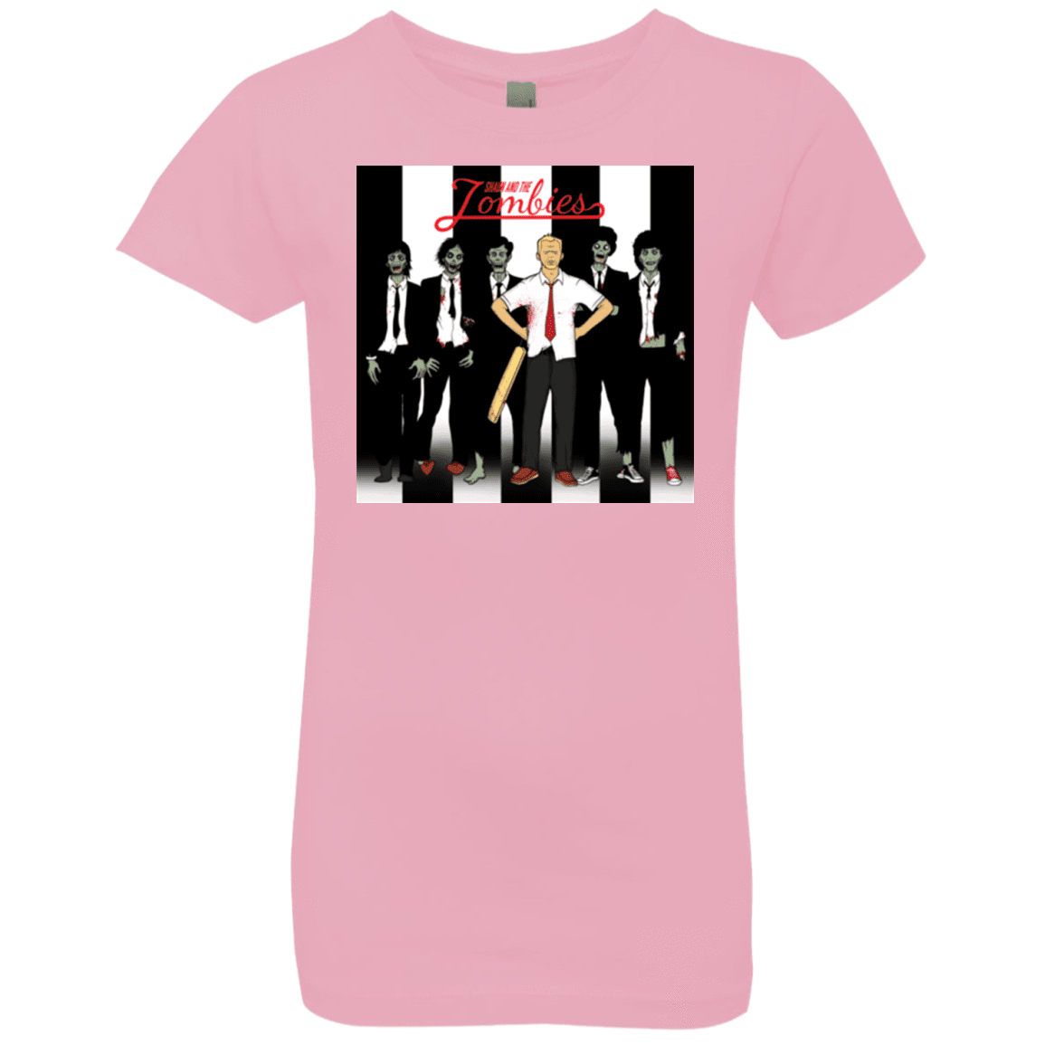 T-Shirts Light Pink / YXS Shaun and the Zombies Girls Premium T-Shirt