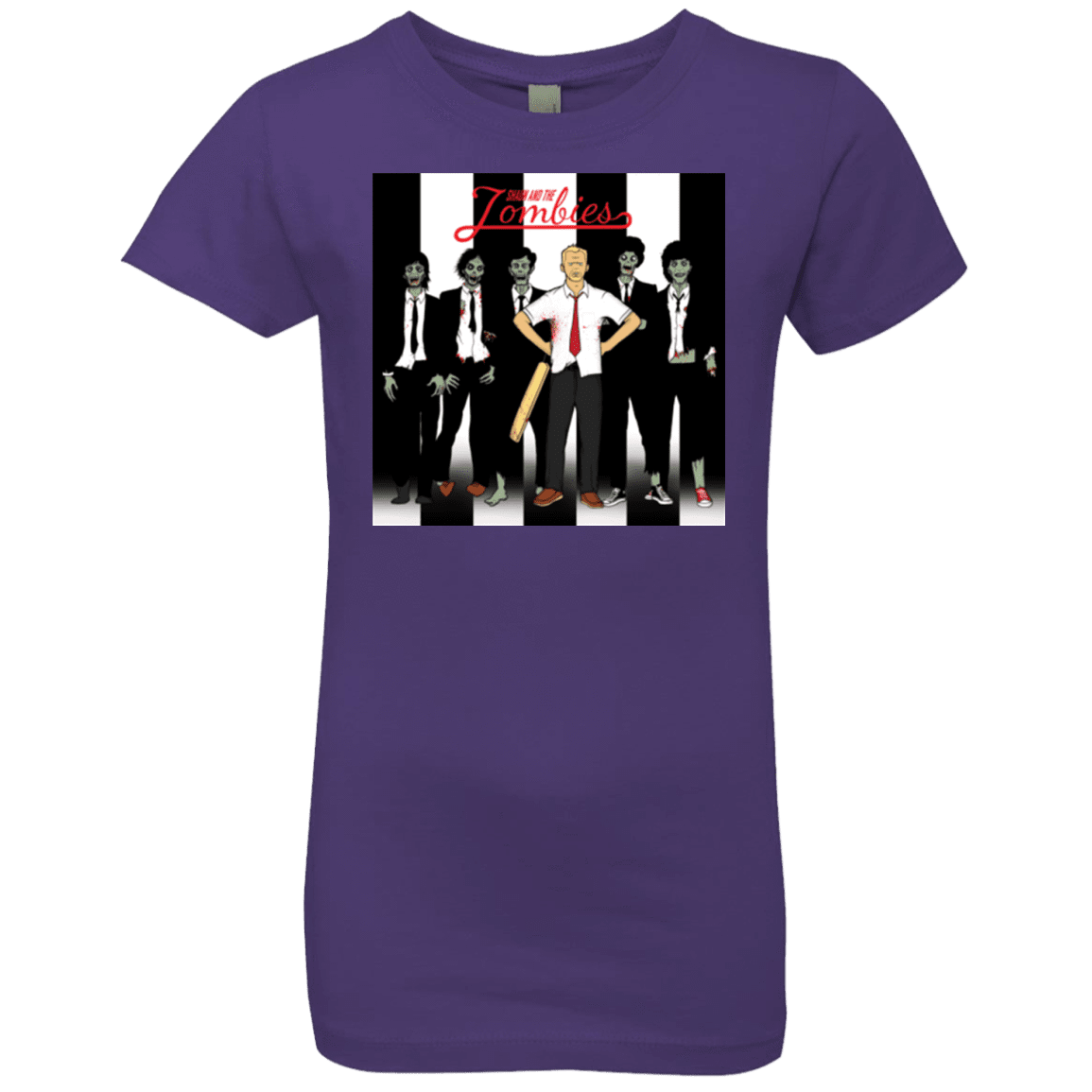 T-Shirts Purple Rush / YXS Shaun and the Zombies Girls Premium T-Shirt