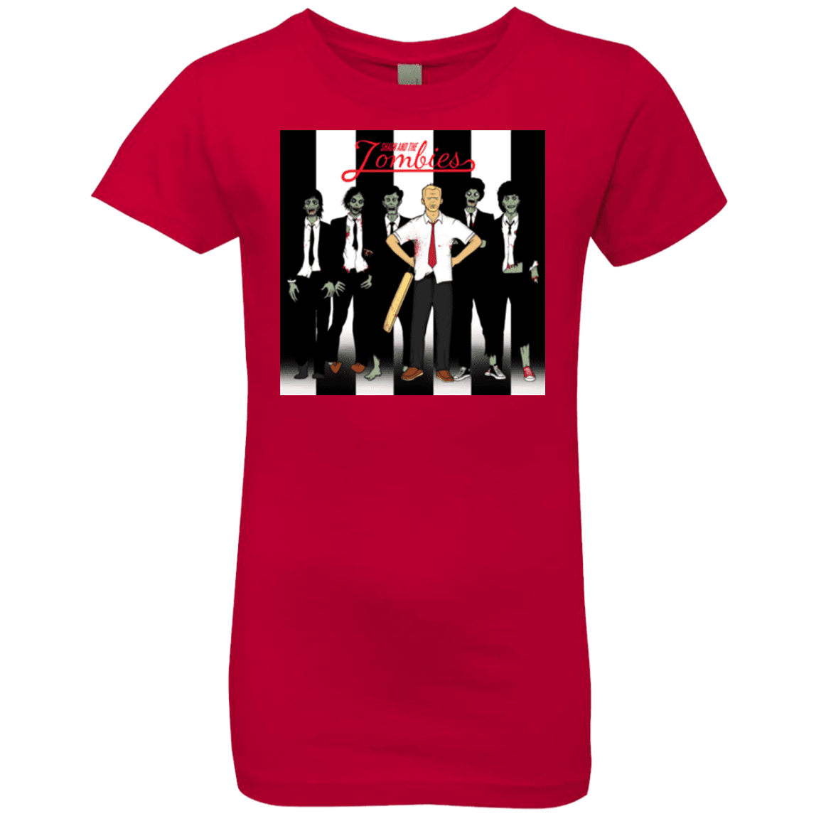 T-Shirts Red / YXS Shaun and the Zombies Girls Premium T-Shirt