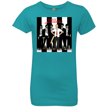 T-Shirts Tahiti Blue / YXS Shaun and the Zombies Girls Premium T-Shirt