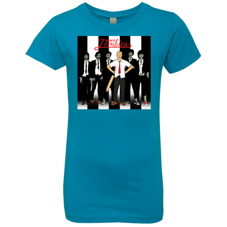 T-Shirts Turquoise / YXS Shaun and the Zombies Girls Premium T-Shirt