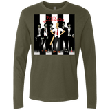 T-Shirts Military Green / Small Shaun and the Zombies Men's Premium Long Sleeve