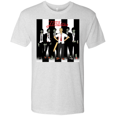 T-Shirts Heather White / Small Shaun and the Zombies Men's Triblend T-Shirt