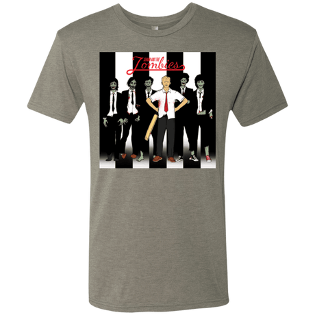 T-Shirts Venetian Grey / Small Shaun and the Zombies Men's Triblend T-Shirt