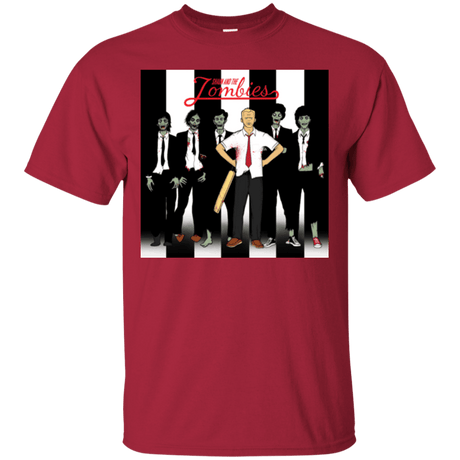 T-Shirts Cardinal / Small Shaun and the Zombies T-Shirt