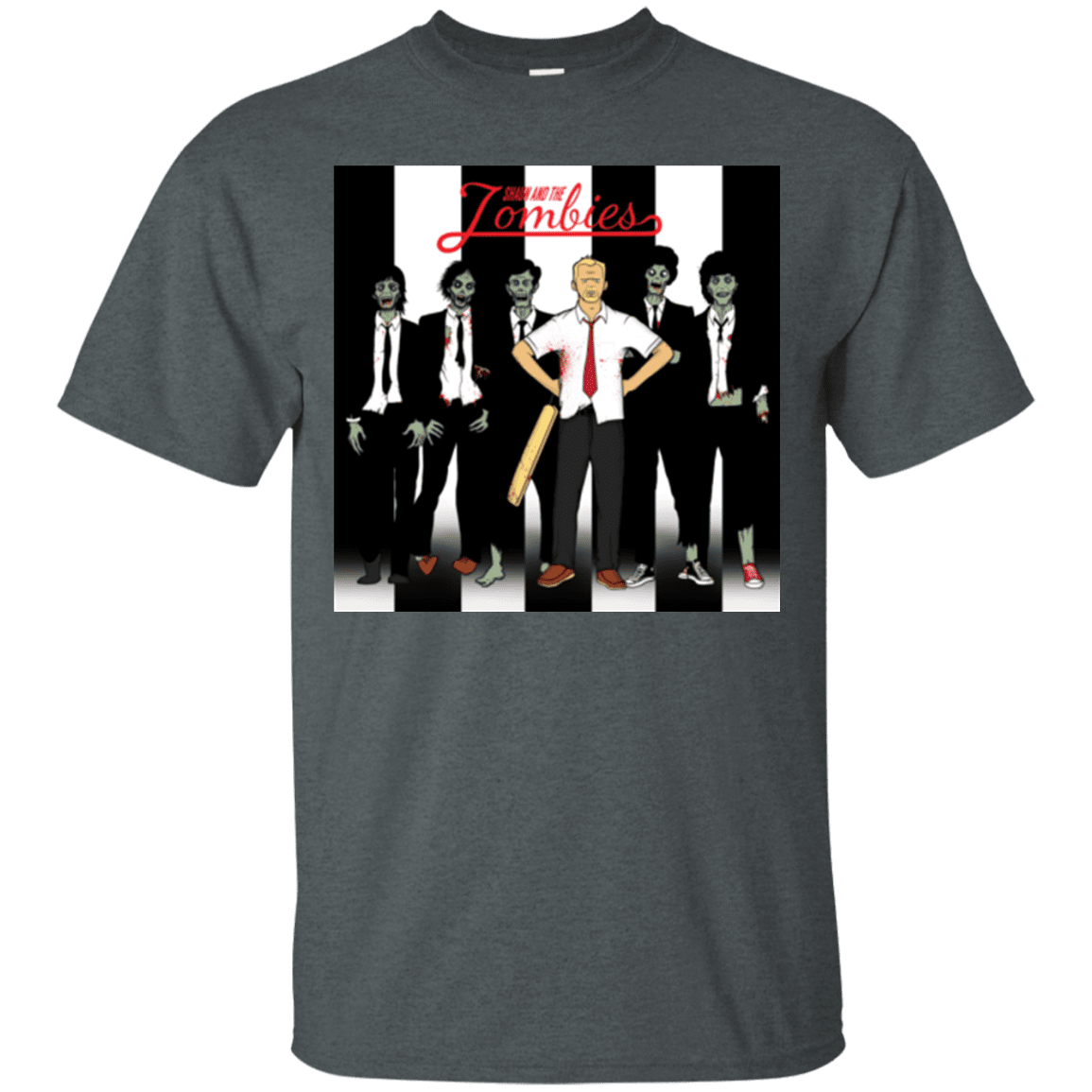 T-Shirts Dark Heather / Small Shaun and the Zombies T-Shirt