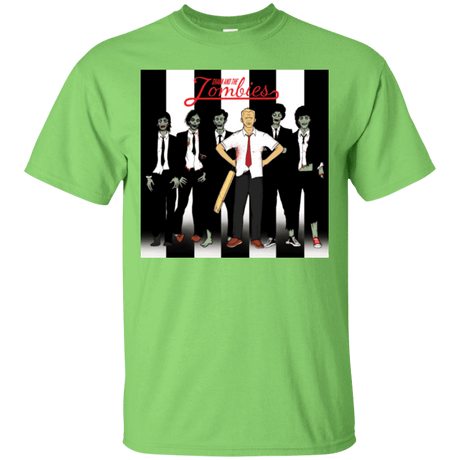 T-Shirts Lime / Small Shaun and the Zombies T-Shirt