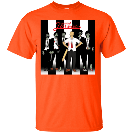 T-Shirts Orange / Small Shaun and the Zombies T-Shirt