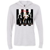T-Shirts Heather White / X-Small Shaun and the Zombies Triblend Long Sleeve Hoodie Tee