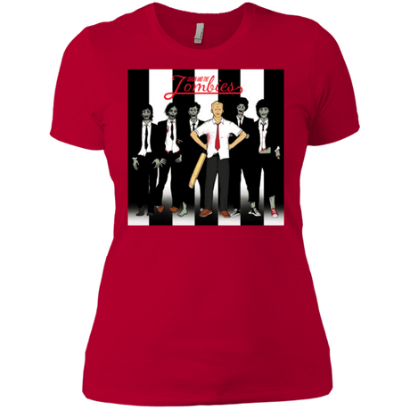 T-Shirts Red / X-Small Shaun and the Zombies Women's Premium T-Shirt