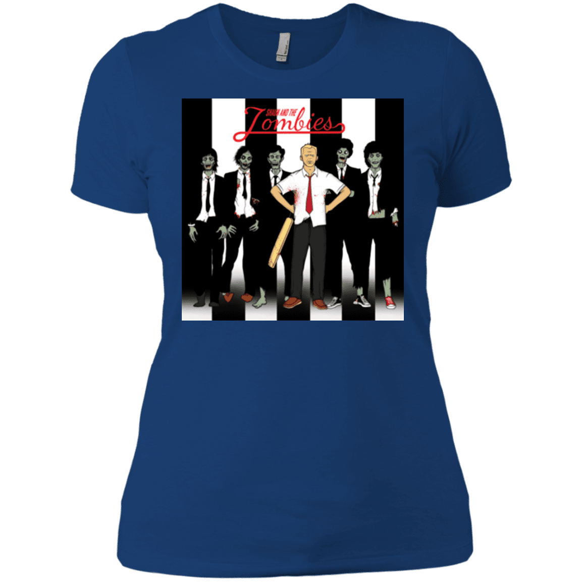 T-Shirts Royal / X-Small Shaun and the Zombies Women's Premium T-Shirt