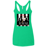 T-Shirts Envy / X-Small Shaun and the Zombies Women's Triblend Racerback Tank