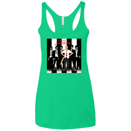 T-Shirts Envy / X-Small Shaun and the Zombies Women's Triblend Racerback Tank