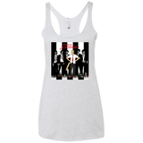 T-Shirts Heather White / X-Small Shaun and the Zombies Women's Triblend Racerback Tank