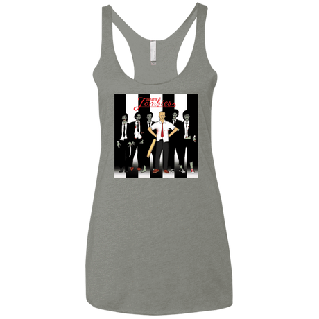 T-Shirts Venetian Grey / X-Small Shaun and the Zombies Women's Triblend Racerback Tank