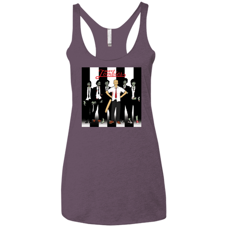 T-Shirts Vintage Purple / X-Small Shaun and the Zombies Women's Triblend Racerback Tank