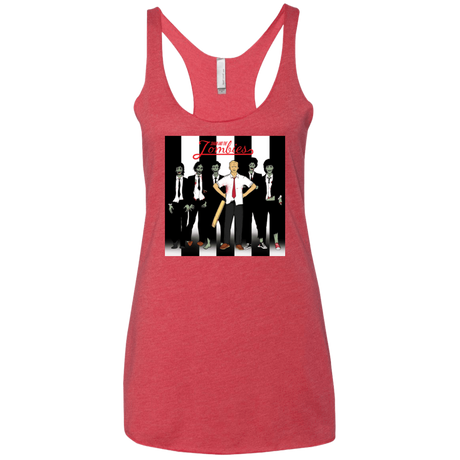 T-Shirts Vintage Red / X-Small Shaun and the Zombies Women's Triblend Racerback Tank