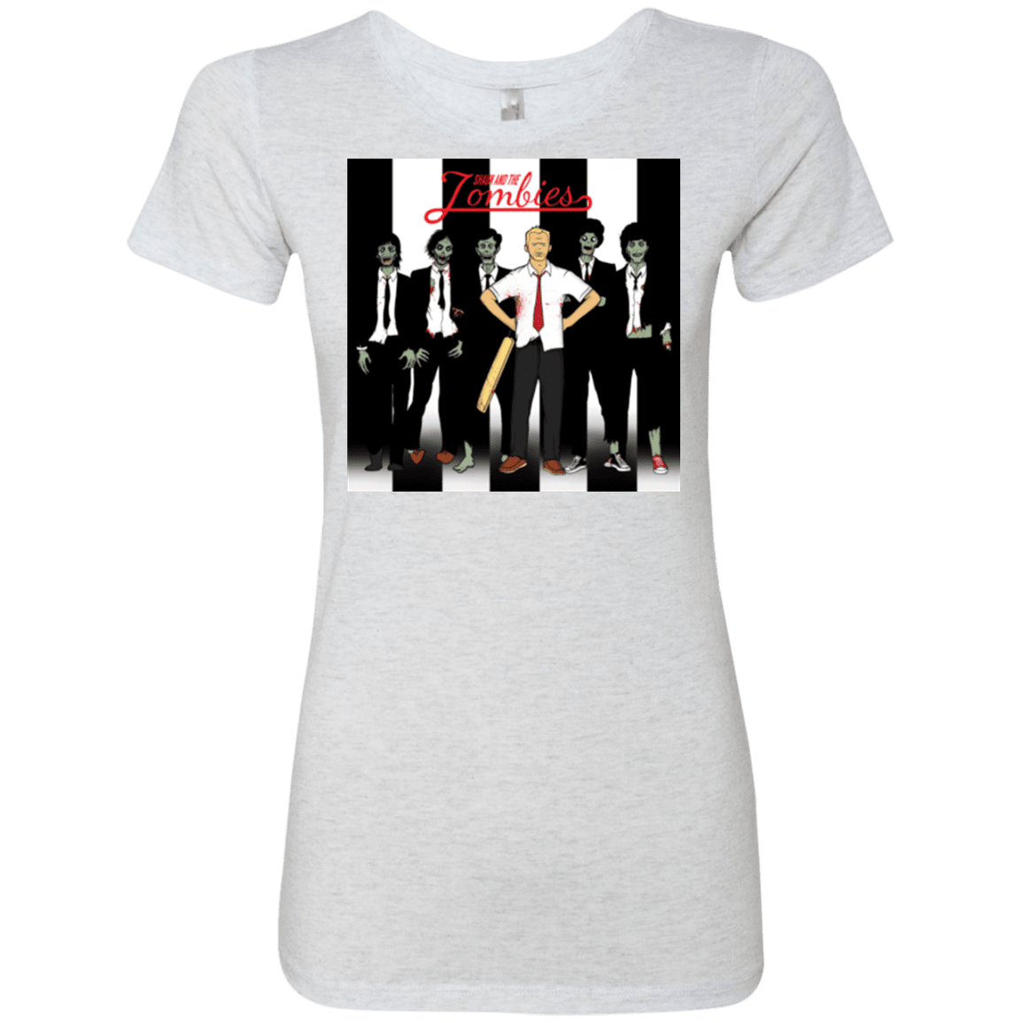 T-Shirts Heather White / Small Shaun and the Zombies Women's Triblend T-Shirt