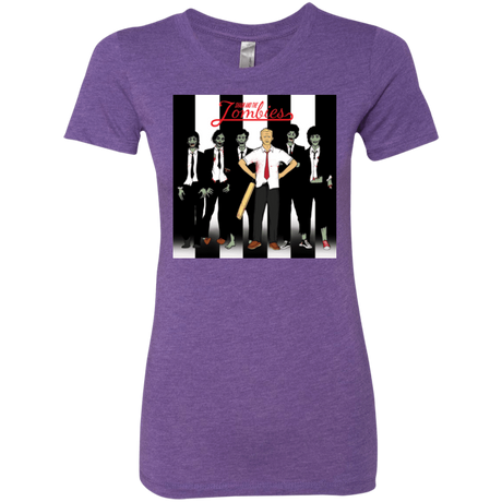 T-Shirts Purple Rush / Small Shaun and the Zombies Women's Triblend T-Shirt