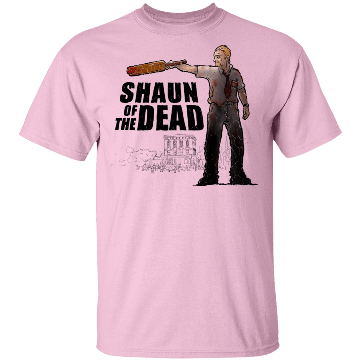 T-Shirts Light Pink / S Shaun Of The Dead T-Shirt