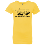 T-Shirts Vibrant Yellow / YXS Shauns Last Chance Girls Premium T-Shirt