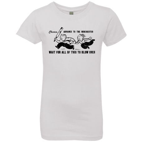 T-Shirts White / YXS Shauns Last Chance Girls Premium T-Shirt