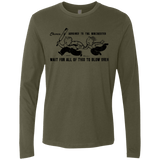 T-Shirts Military Green / Small Shauns Last Chance Men's Premium Long Sleeve