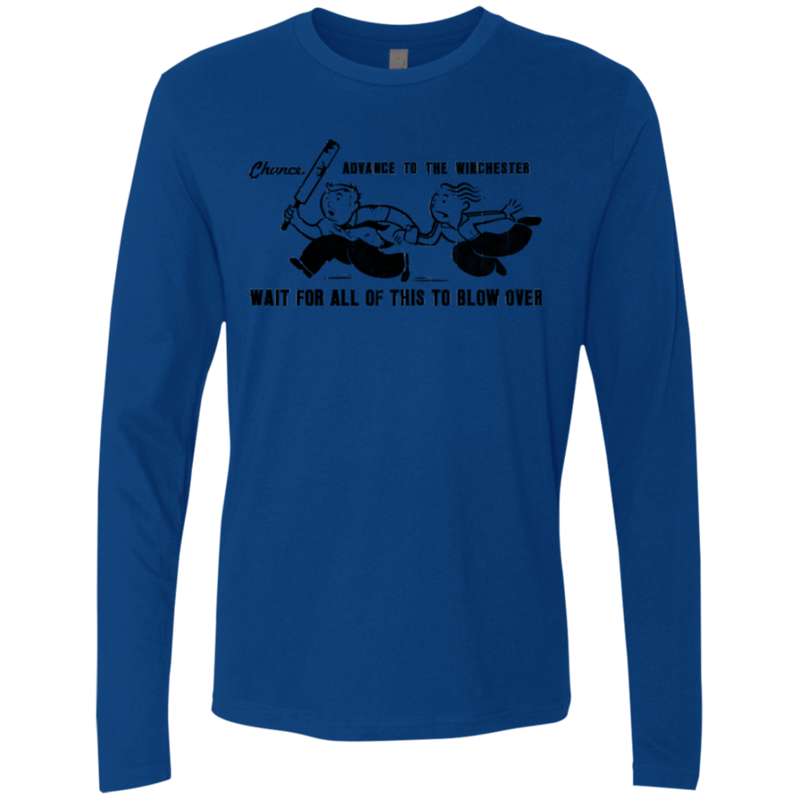 T-Shirts Royal / Small Shauns Last Chance Men's Premium Long Sleeve