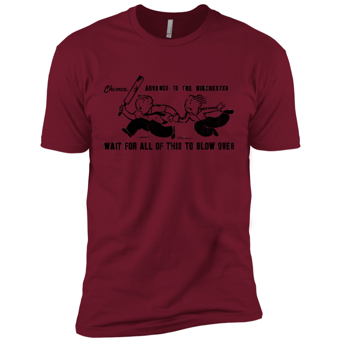 T-Shirts Cardinal / X-Small Shauns Last Chance Men's Premium T-Shirt