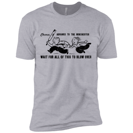 T-Shirts Heather Grey / X-Small Shauns Last Chance Men's Premium T-Shirt