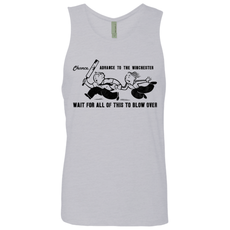 T-Shirts Heather Grey / Small Shauns Last Chance Men's Premium Tank Top