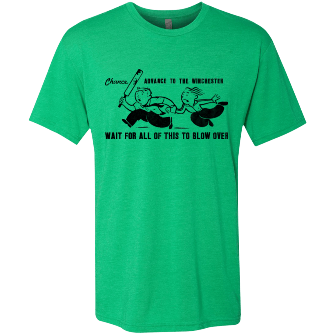 T-Shirts Envy / Small Shauns Last Chance Men's Triblend T-Shirt