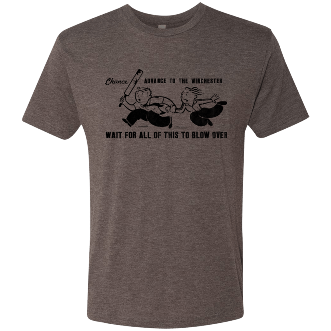 T-Shirts Macchiato / Small Shauns Last Chance Men's Triblend T-Shirt