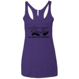 T-Shirts Purple / X-Small Shauns Last Chance Women's Triblend Racerback Tank