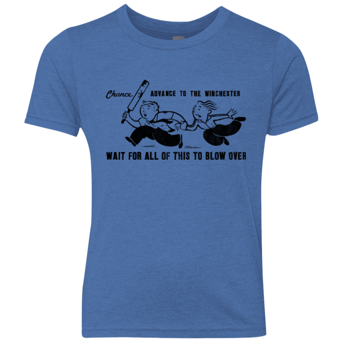 T-Shirts Vintage Royal / YXS Shauns Last Chance Youth Triblend T-Shirt