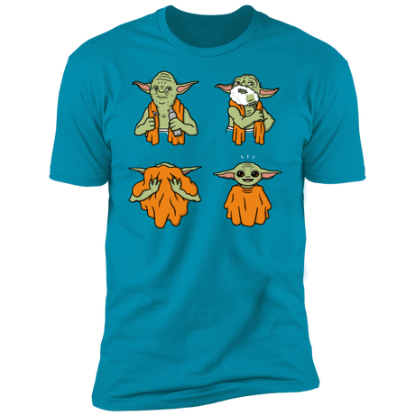 T-Shirts Turquoise / S Shaving Meme Men's Premium T-Shirt