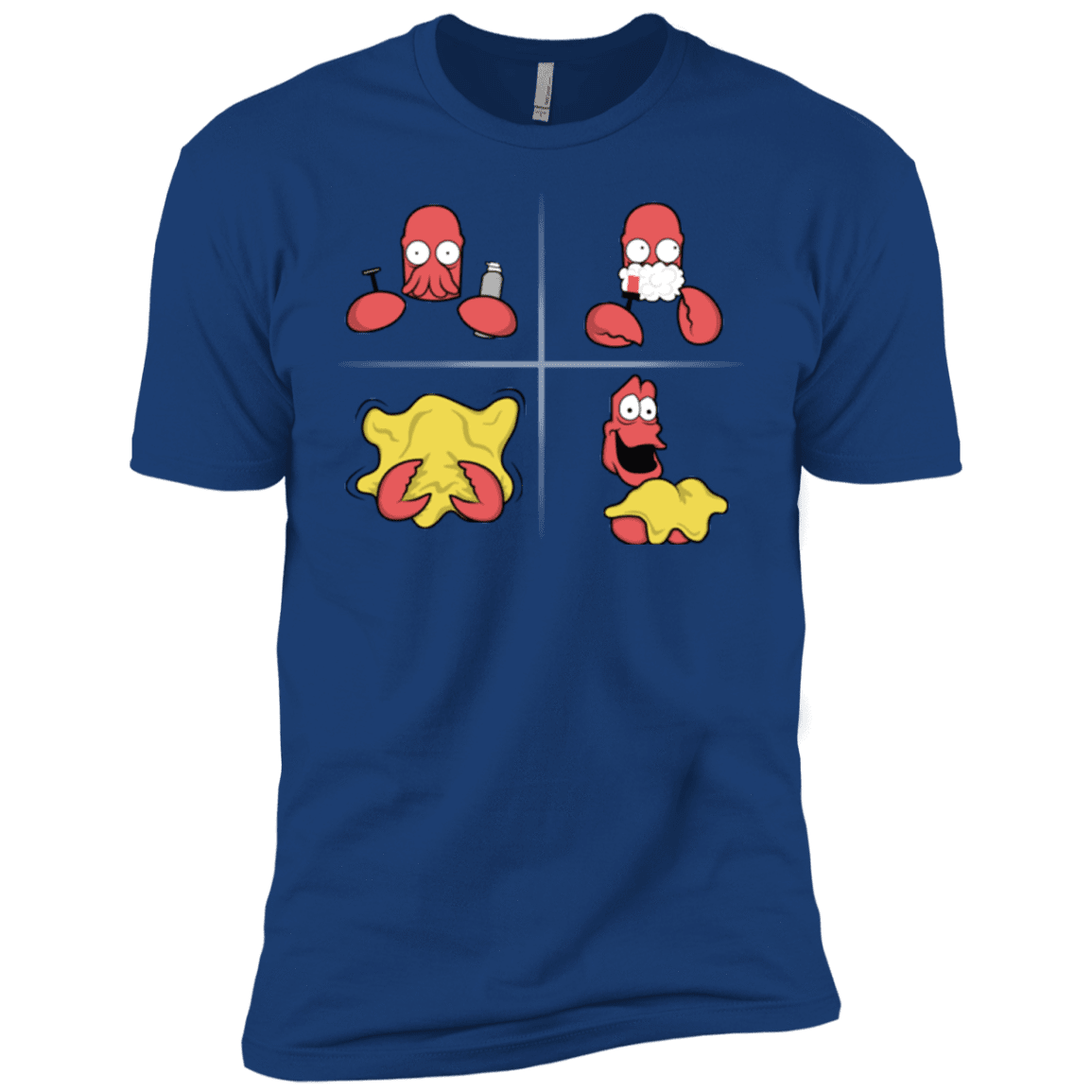 T-Shirts Royal / YXS Shaving Process Boys Premium T-Shirt