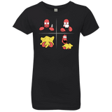 T-Shirts Black / YXS Shaving Process Girls Premium T-Shirt