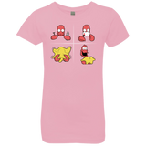 T-Shirts Light Pink / YXS Shaving Process Girls Premium T-Shirt