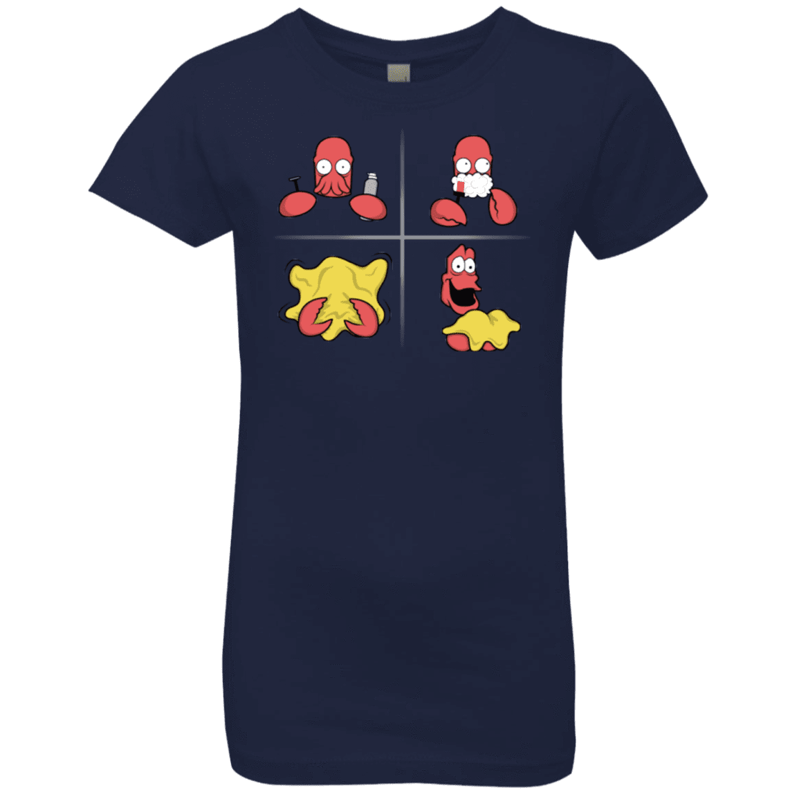 T-Shirts Midnight Navy / YXS Shaving Process Girls Premium T-Shirt