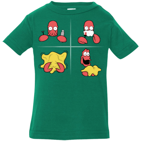 T-Shirts Kelly / 6 Months Shaving Process Infant Premium T-Shirt