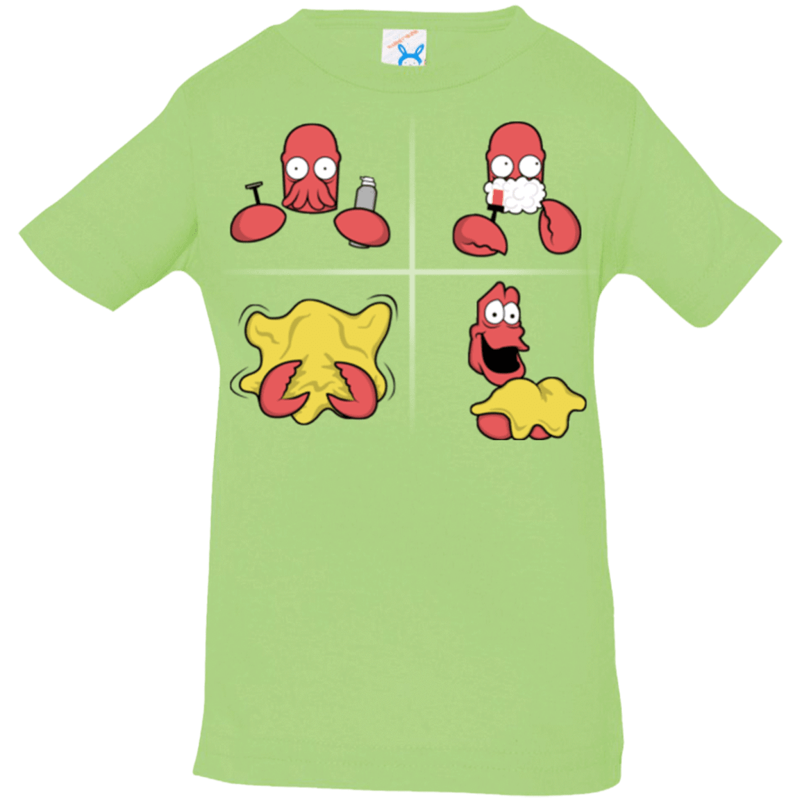 T-Shirts Key Lime / 6 Months Shaving Process Infant Premium T-Shirt