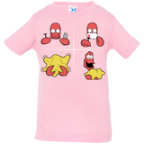 T-Shirts Pink / 6 Months Shaving Process Infant Premium T-Shirt