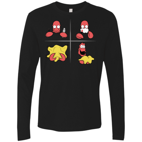 T-Shirts Black / S Shaving Process Men's Premium Long Sleeve