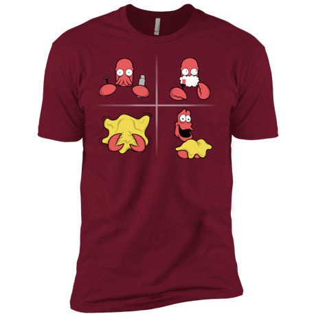 T-Shirts Cardinal / X-Small Shaving Process Men's Premium T-Shirt