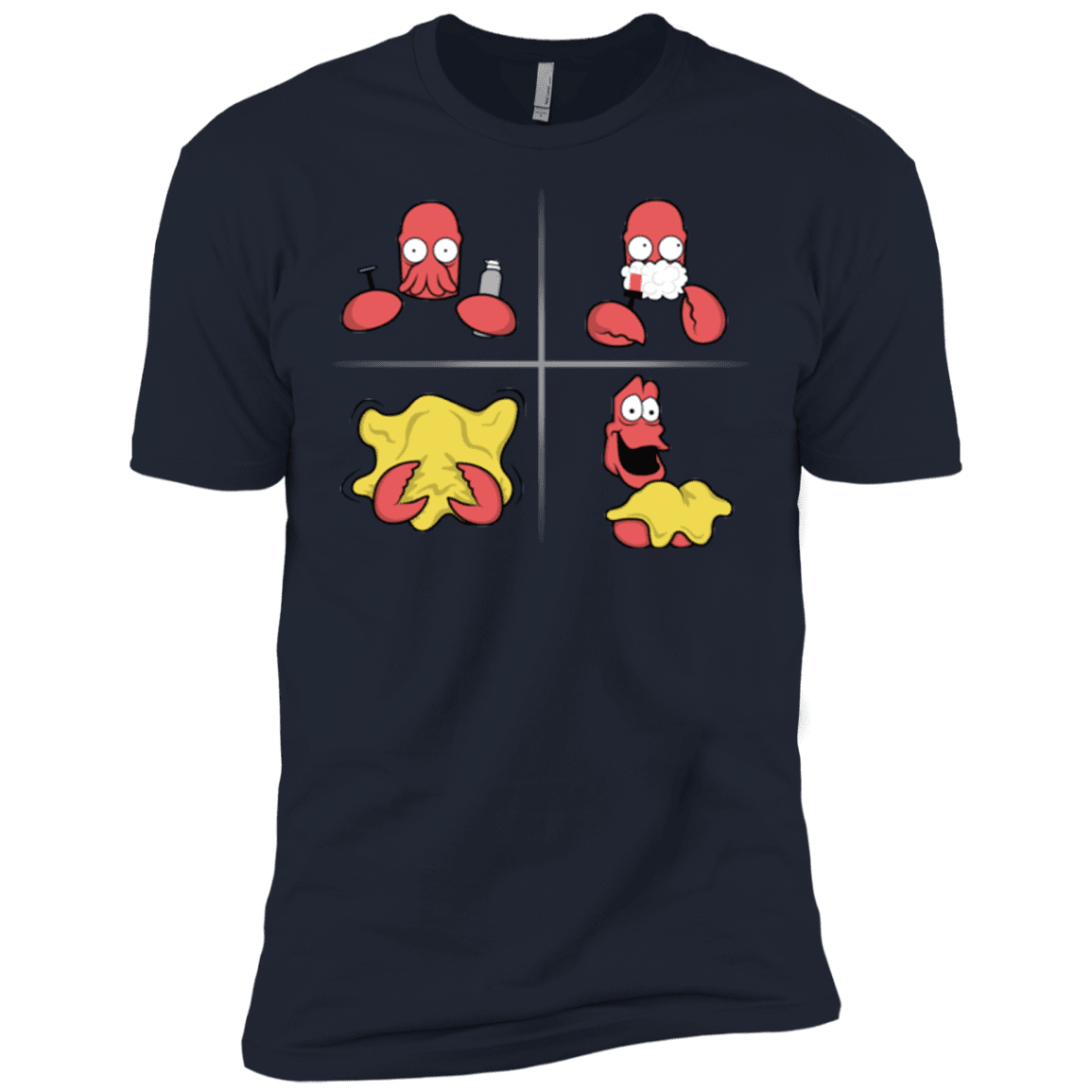 T-Shirts Midnight Navy / X-Small Shaving Process Men's Premium T-Shirt